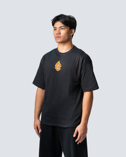 T-SHIRT / Fire Hashira Kyojuro Rengoku (BLACK)
