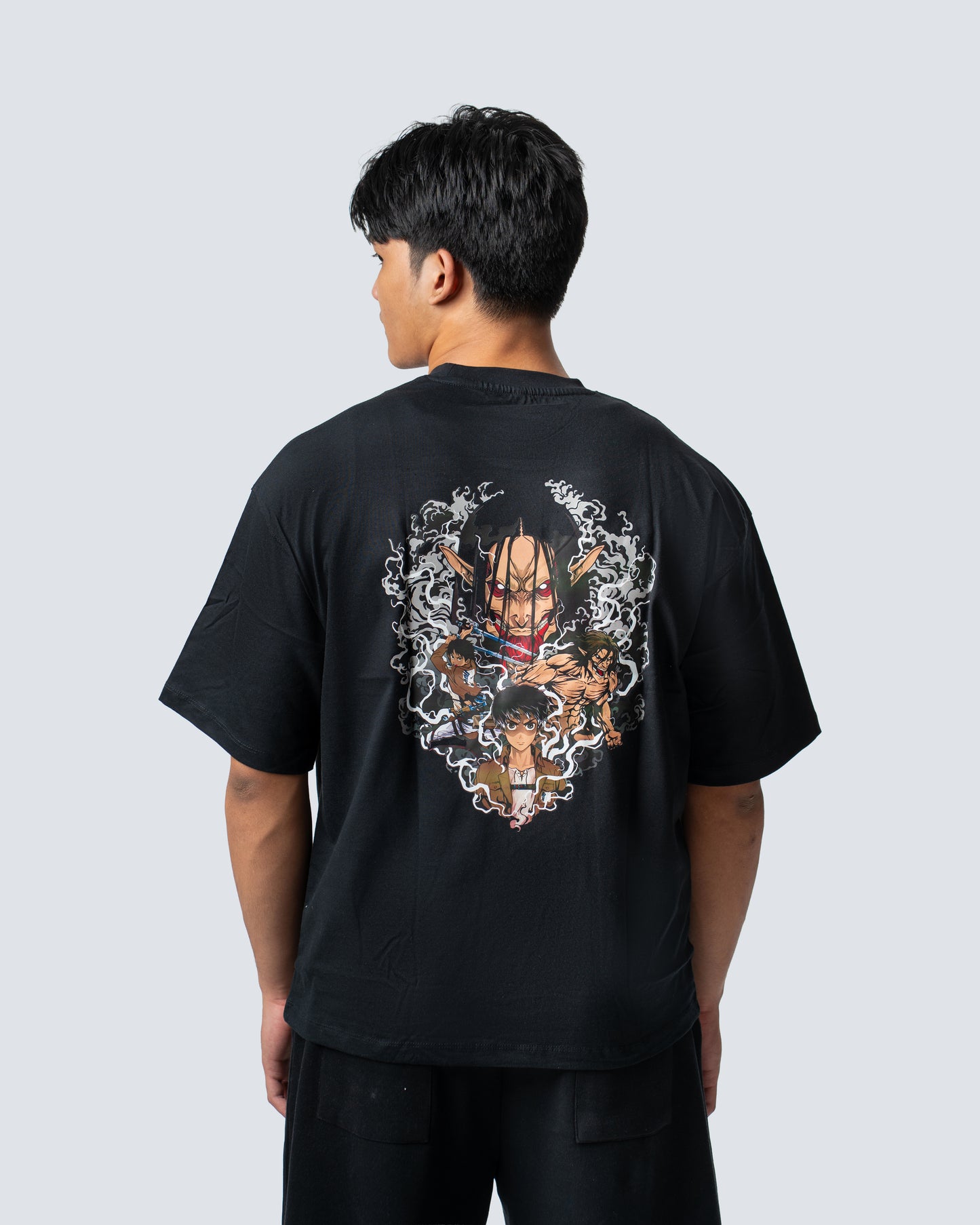 T-SHIRT / ATTACK ON TITAN EREN (BLACK)