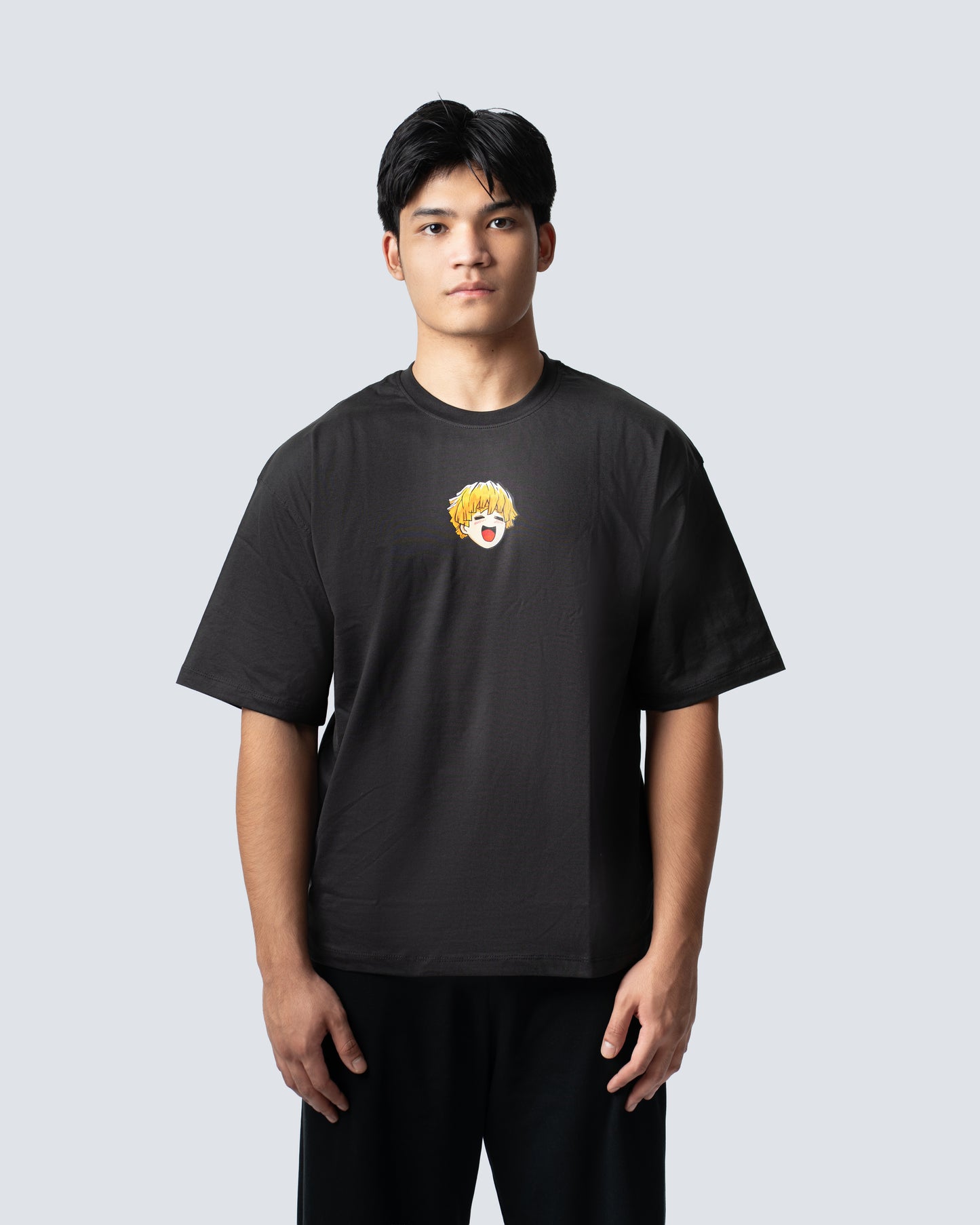 T-SHIRT / DEMON SLAYER ZENITSU (BLACK)