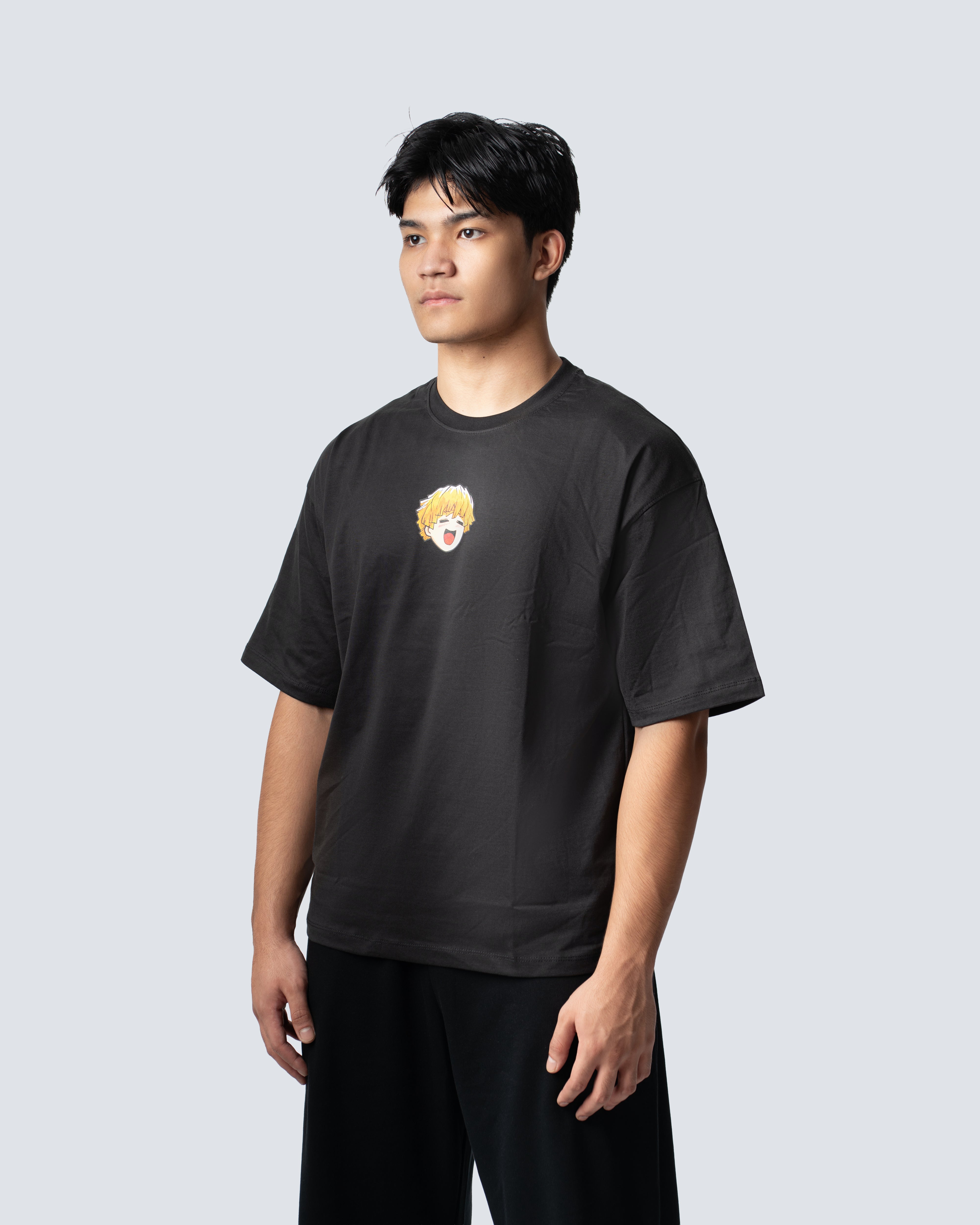 T-SHIRT / DEMON SLAYER ZENITSU (BLACK)