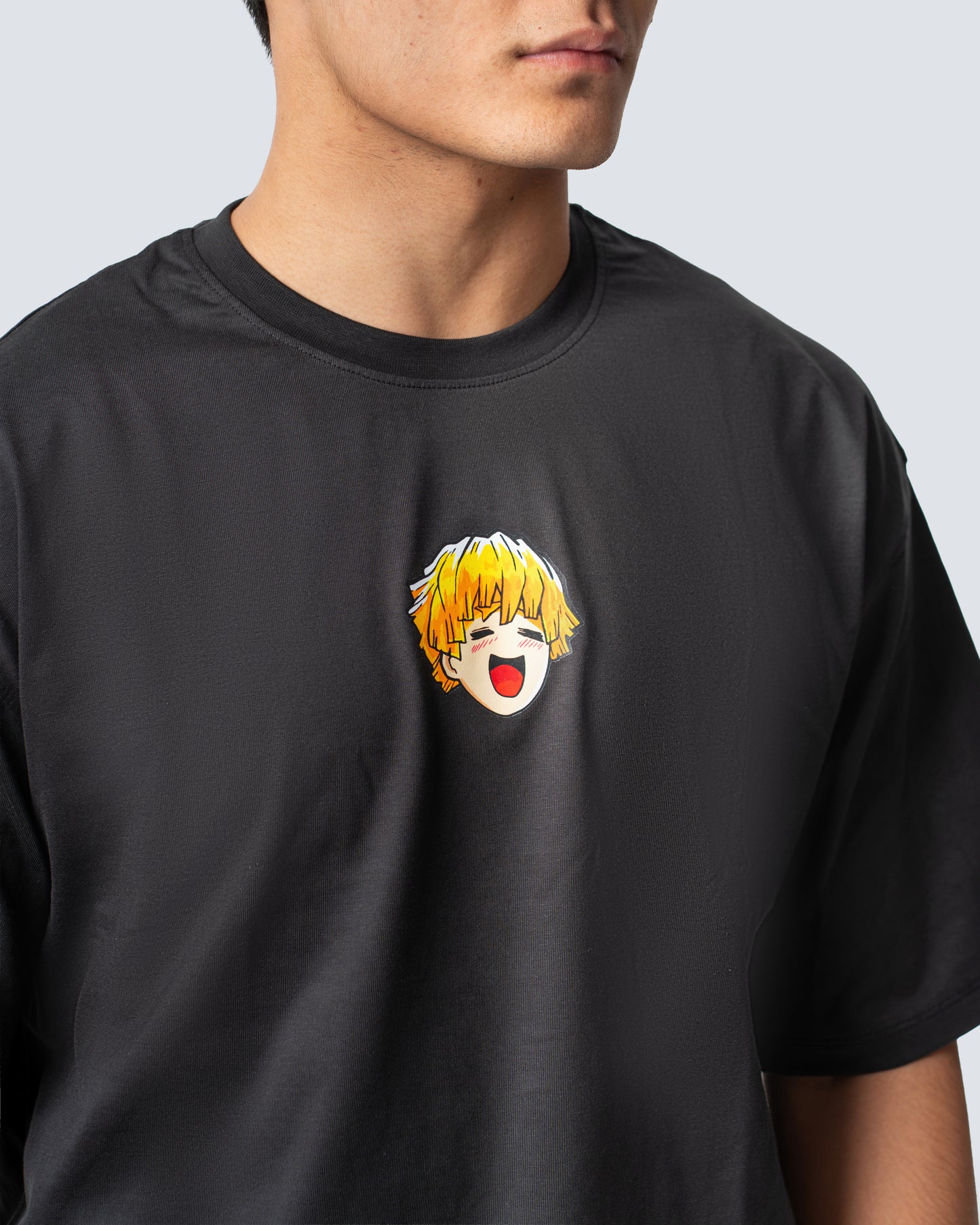 T-SHIRT / DEMON SLAYER ZENITSU (BLACK)