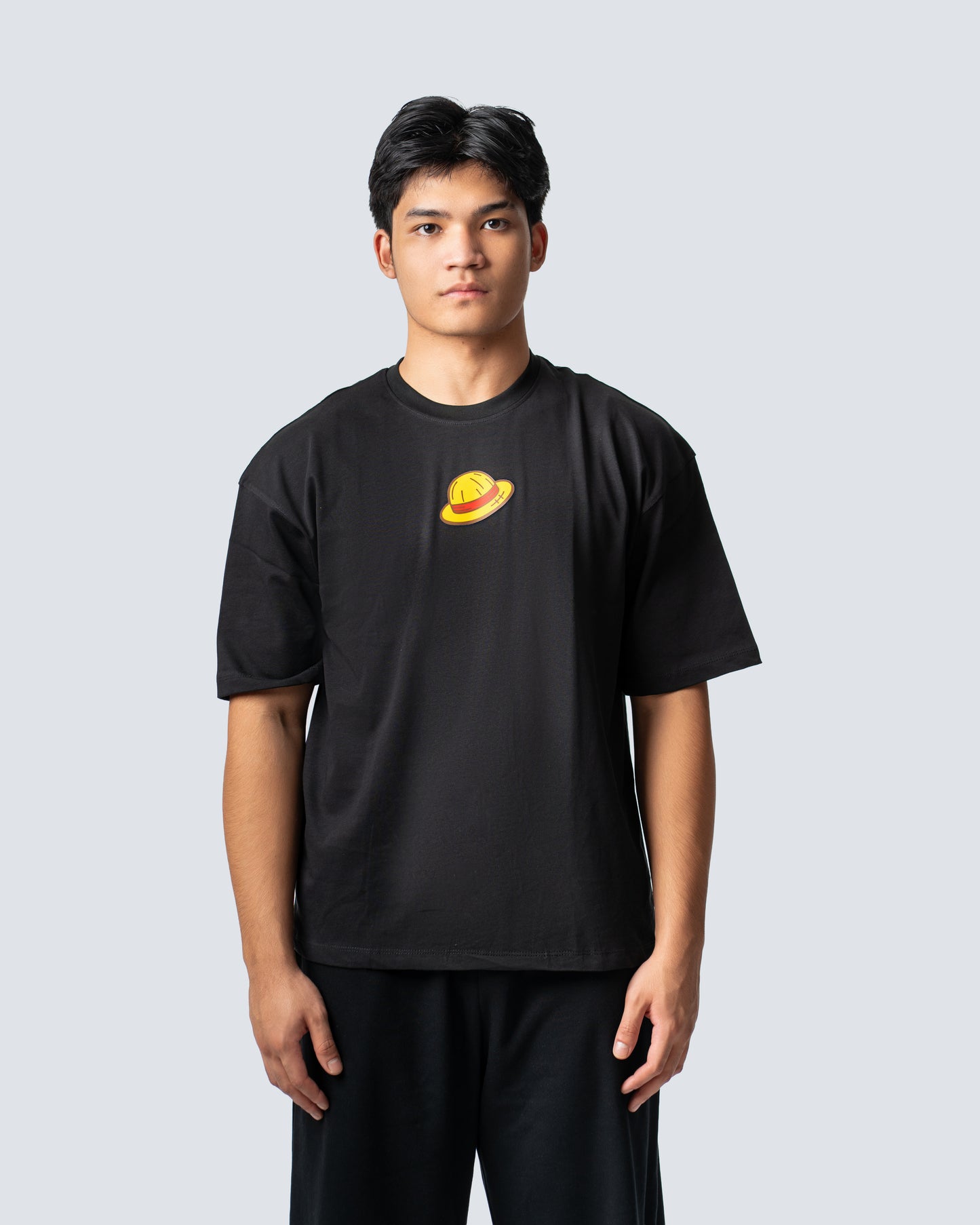 T-SHIRT / ONE PIECE MONKEY D LUFFY (BLACK)