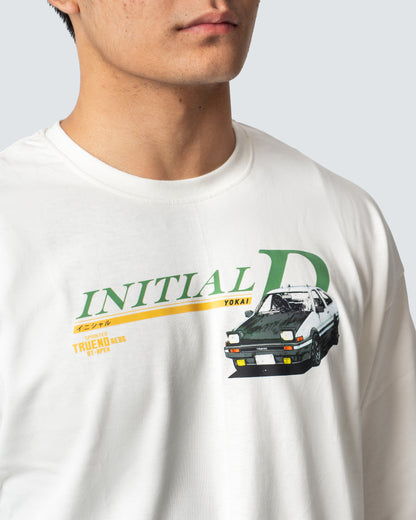 T-SHIRT / INITIAL-D TAKUMI FUJIWARA (WHITE)