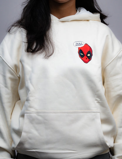 HOODIE / DEADPOOL (White)