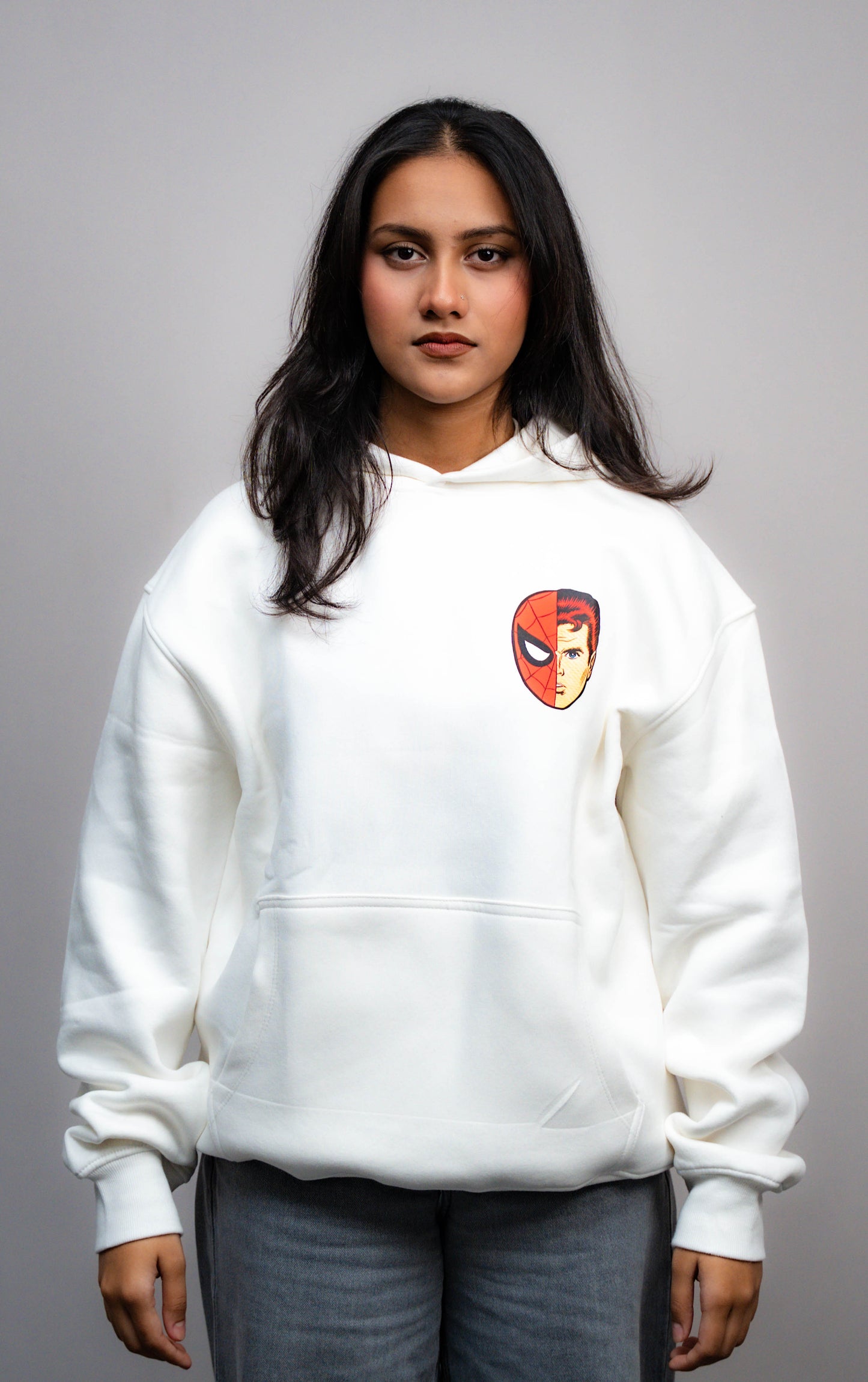 HOODIE / Spider-Man Comic (White)