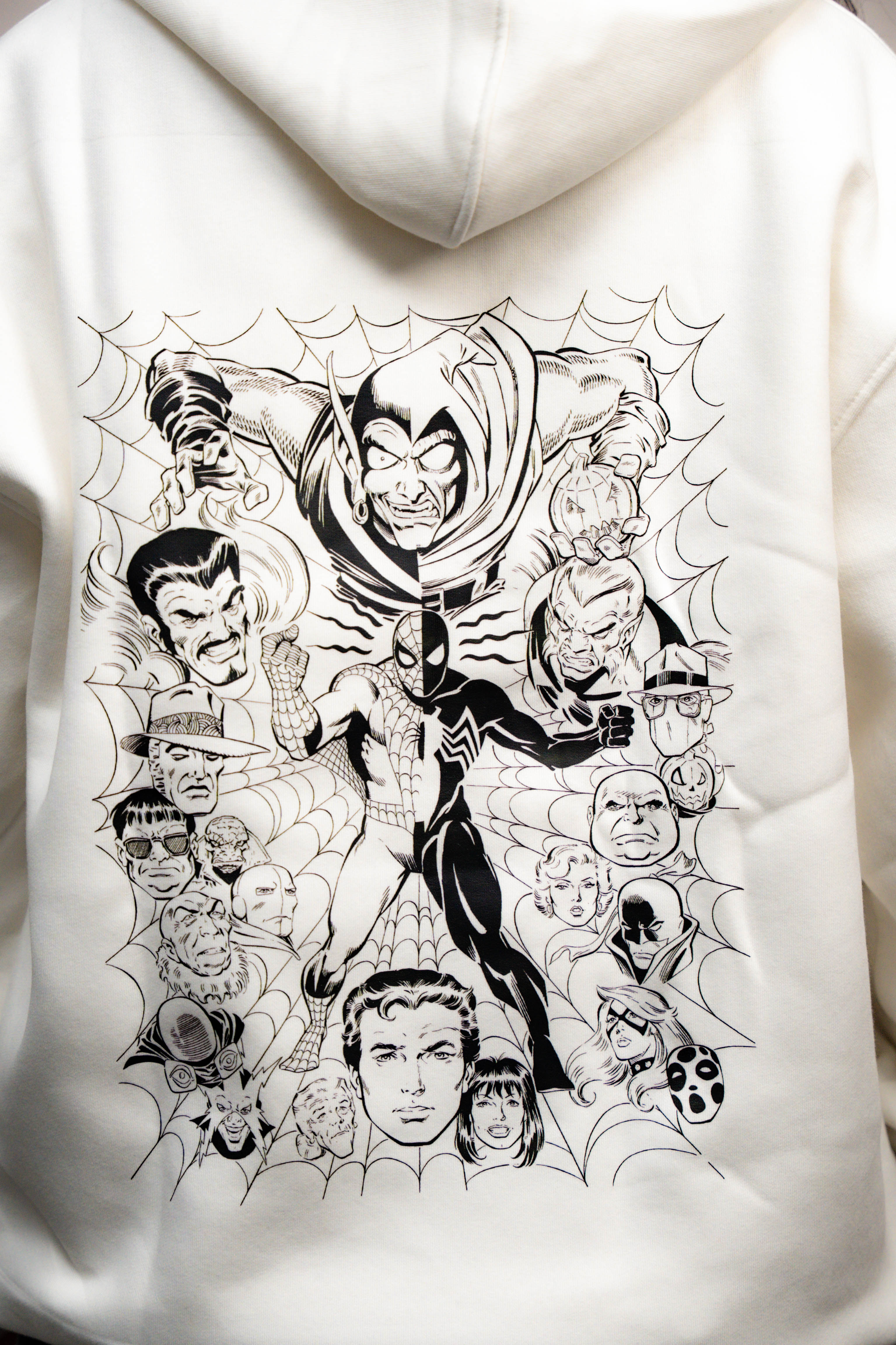 HOODIE / Spider-Man Comic (White)