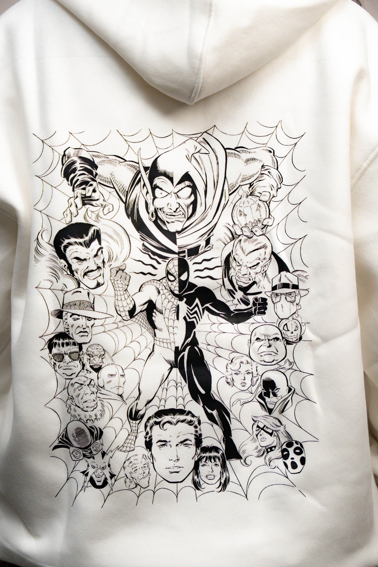HOODIE / Spider-Man Comic (White)