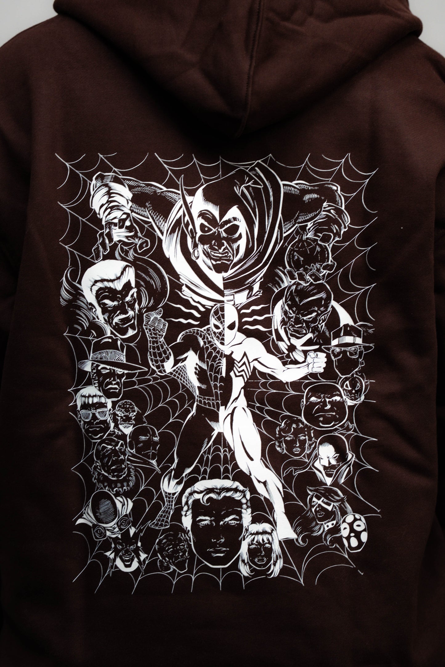 HOODIE / Spider-Man Comic (Brown)