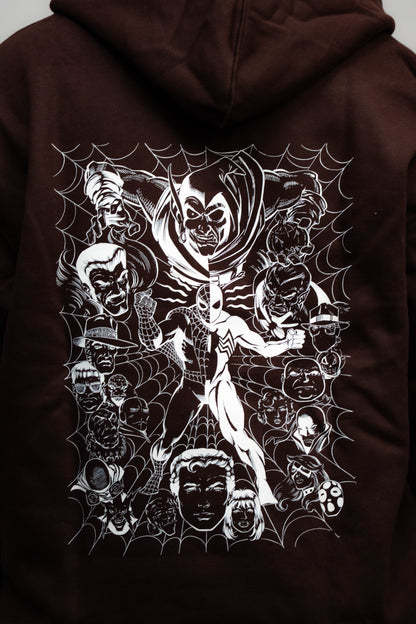 HOODIE / Spider-Man Comic (Brown)