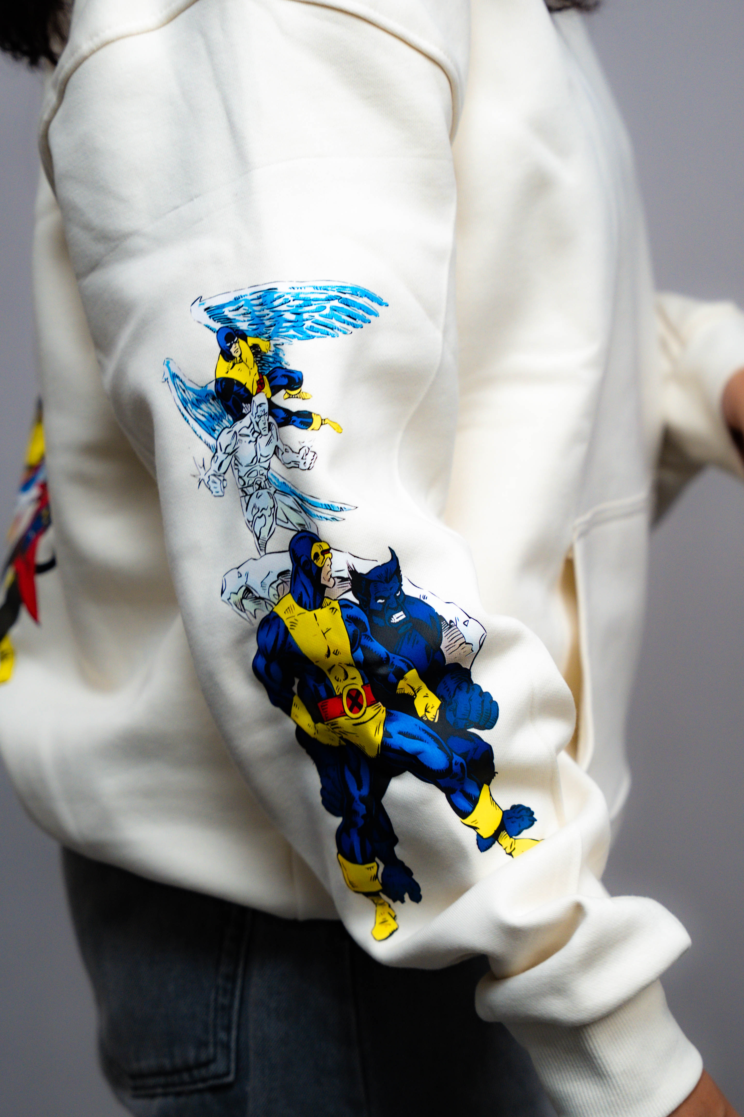 HOODIE / Retro X-Men (White)