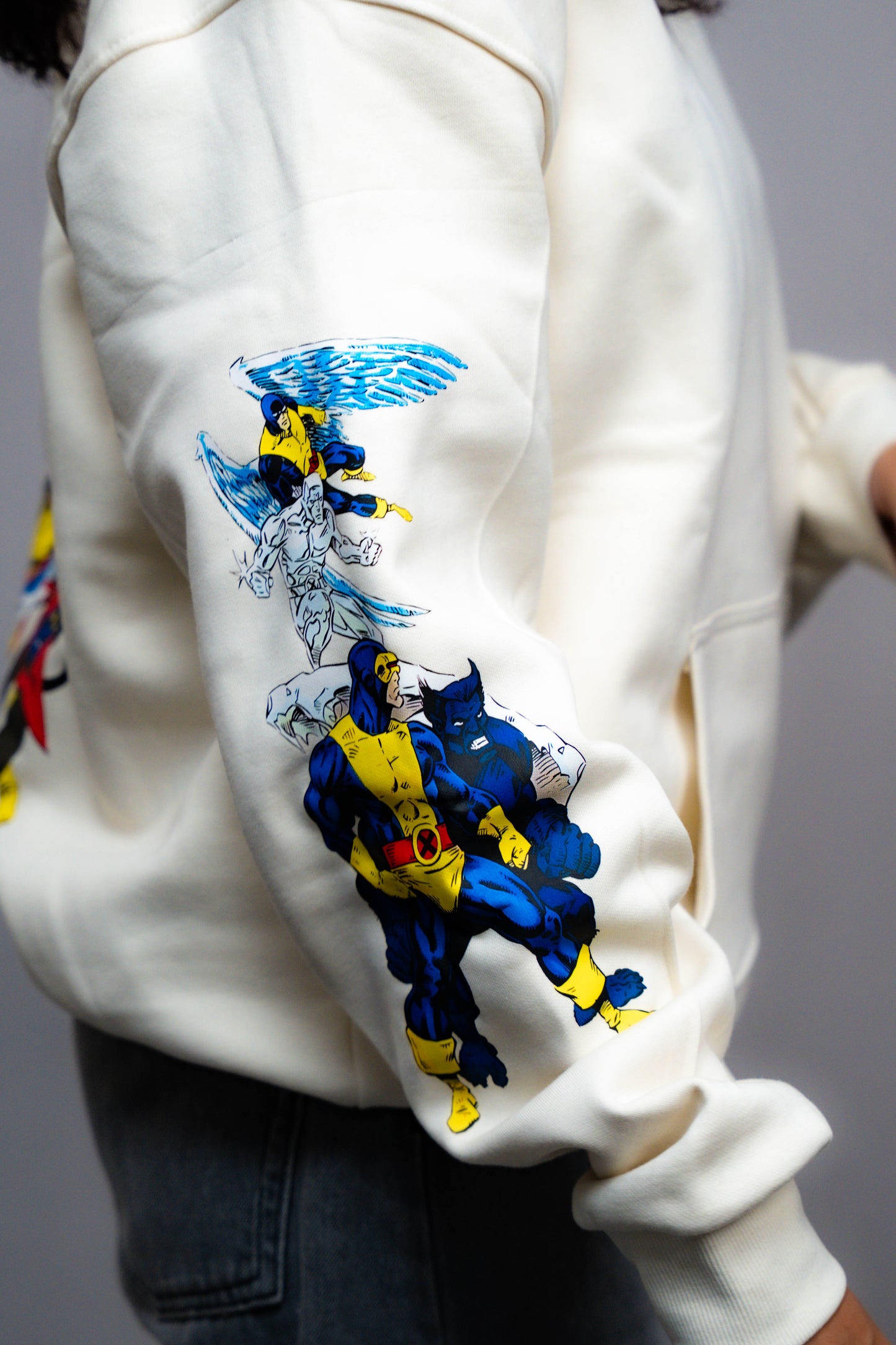 HOODIE / Retro X-Men (White)