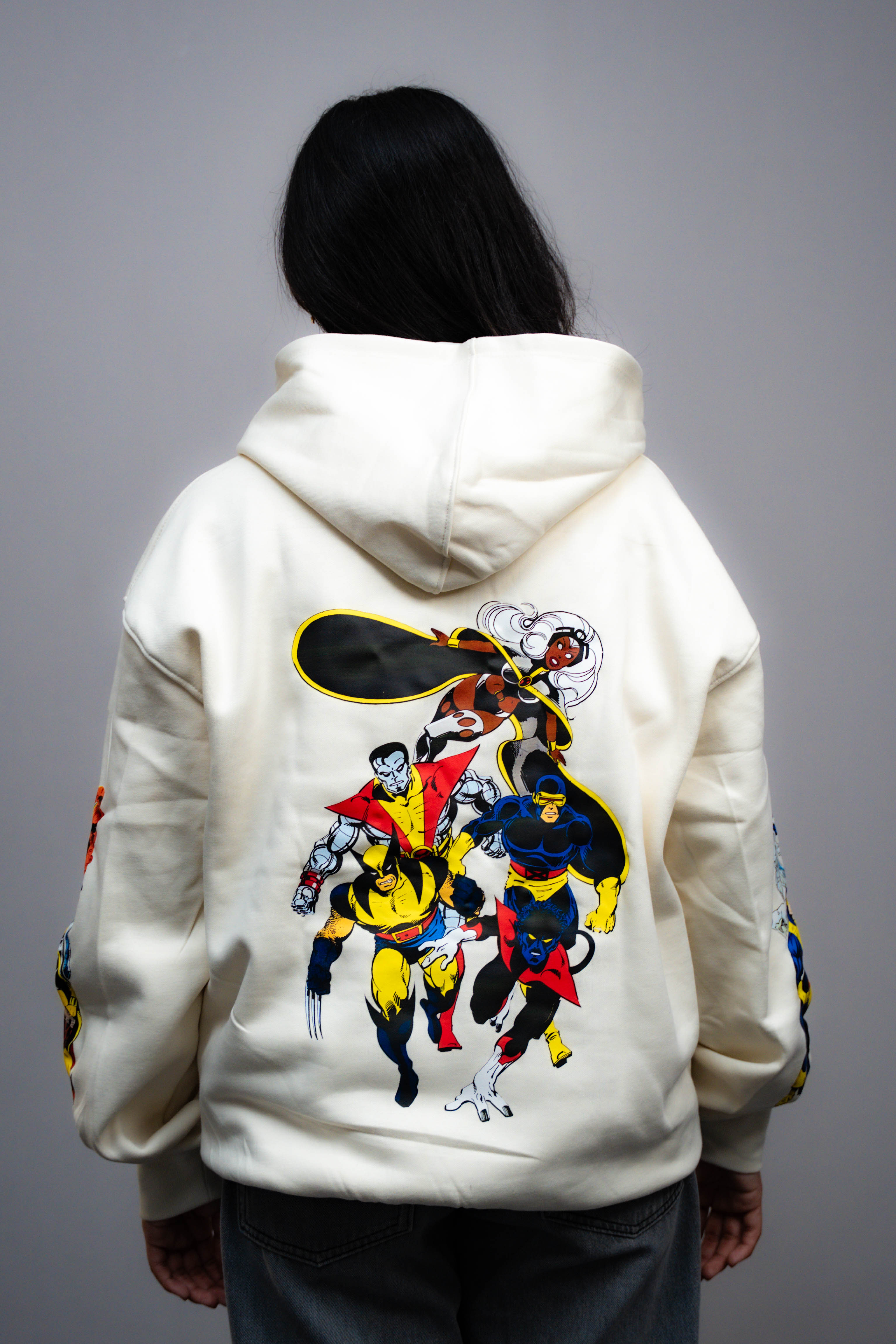 HOODIE / Retro X-Men (White)