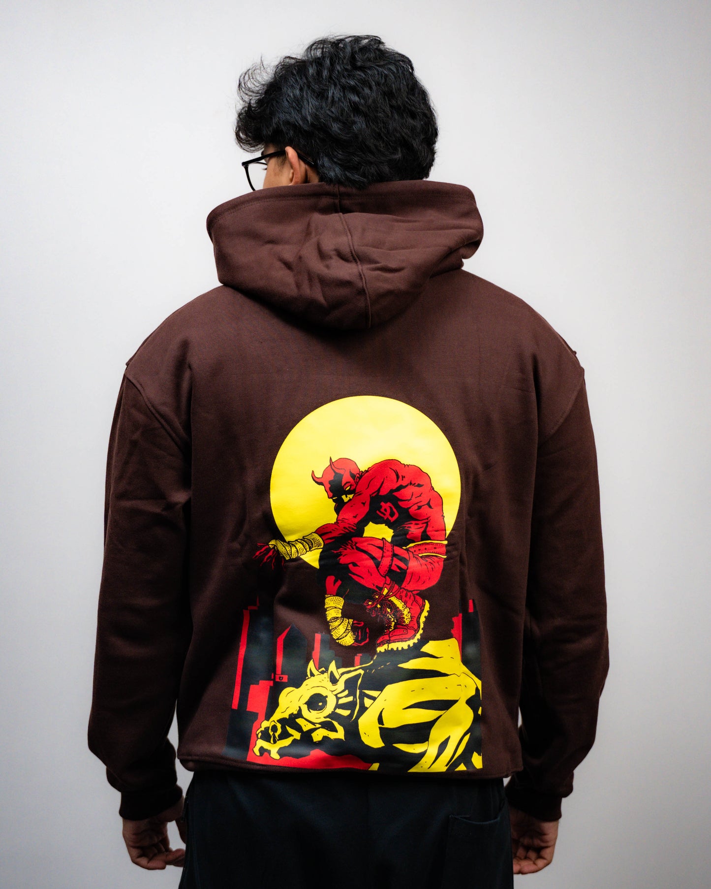HOODIE / Daredevil (Brown)