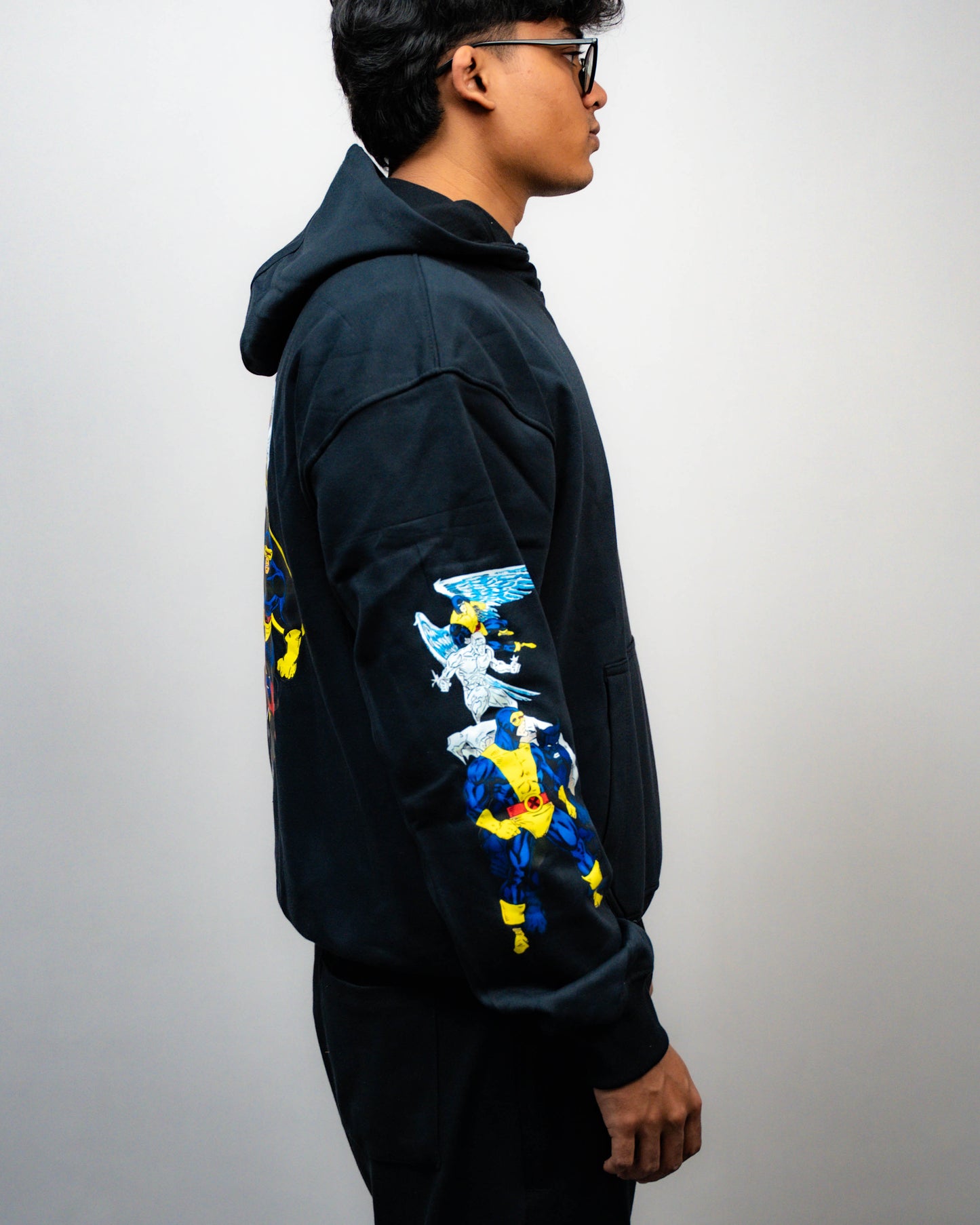 HOODIE / Retro X-Men (Black)