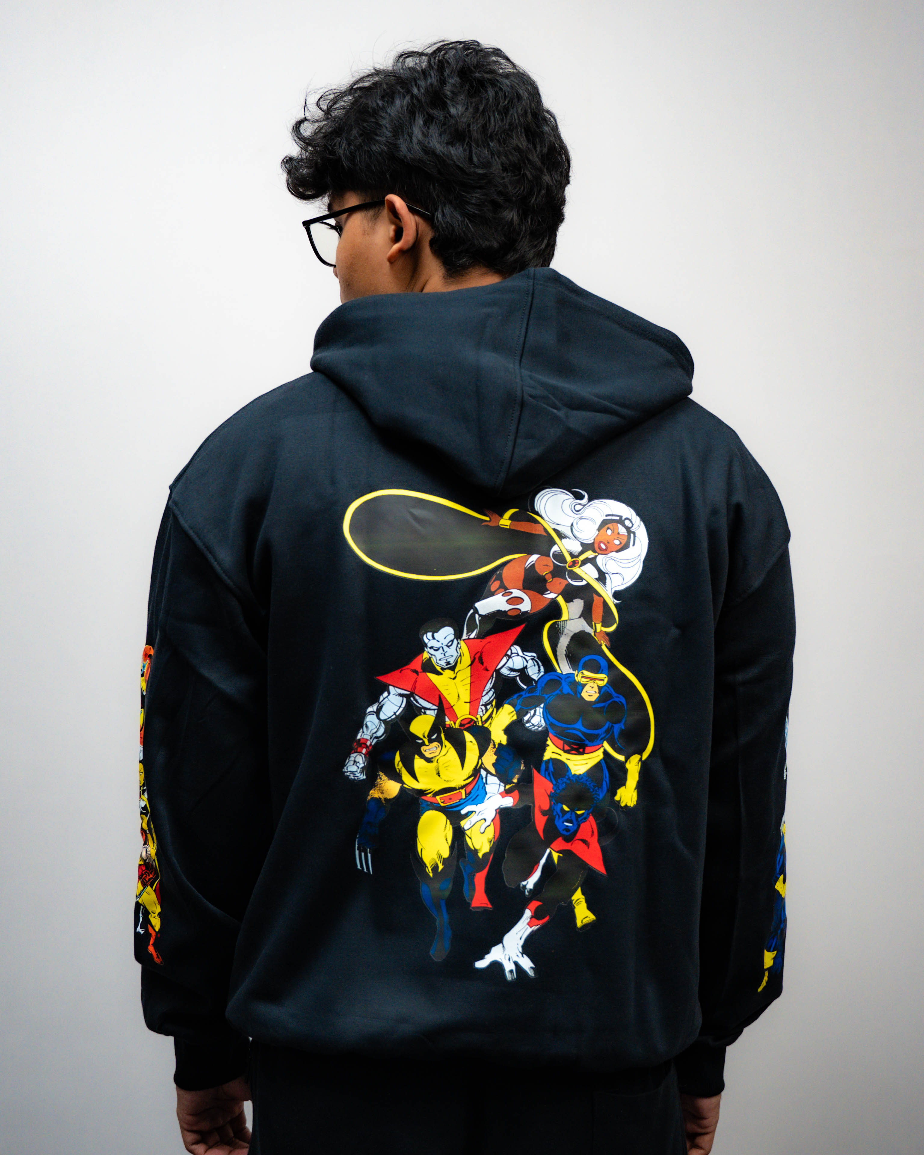 HOODIE / Retro X-Men (Black)