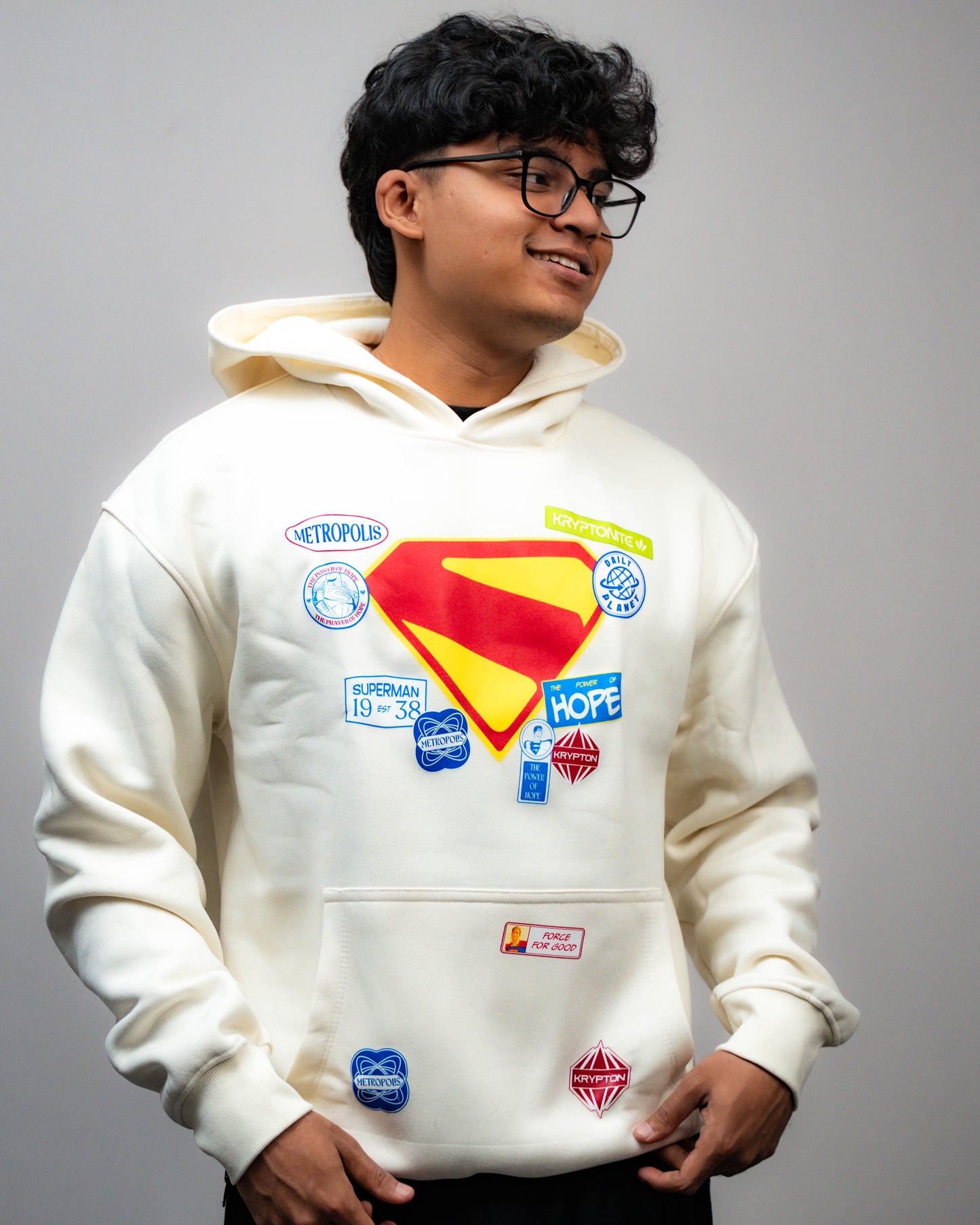 HOODIE / SUPERMAN & KRYPTO