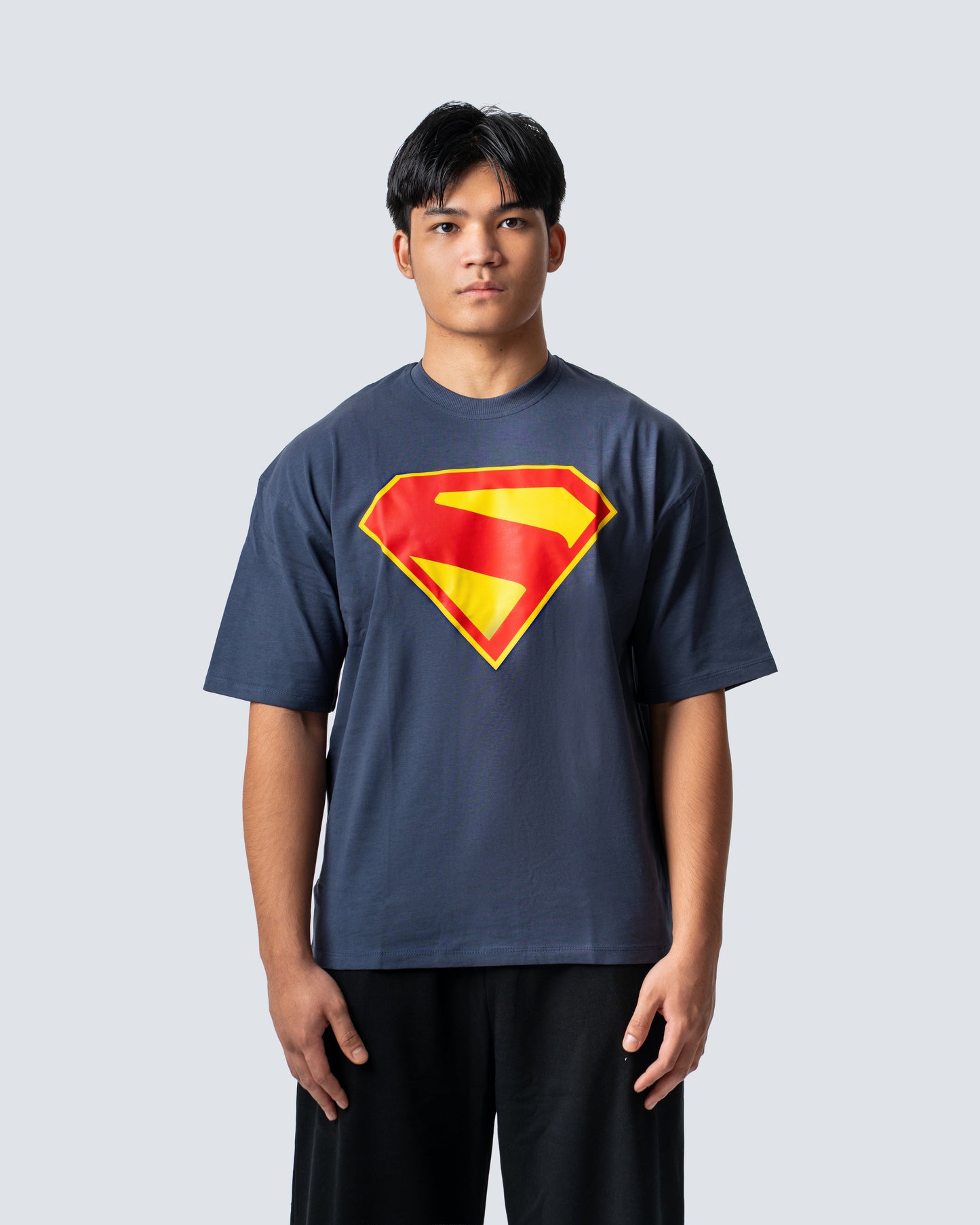 T-SHIRT / SUPERMAN SYMBOL ( Blue )