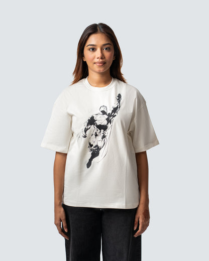 T-SHIRT / SUPERMAN B/W