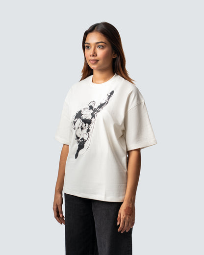 T-SHIRT / SUPERMAN B/W