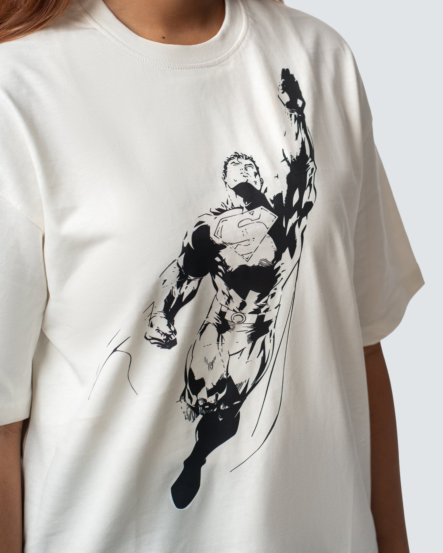 T-SHIRT / SUPERMAN B/W