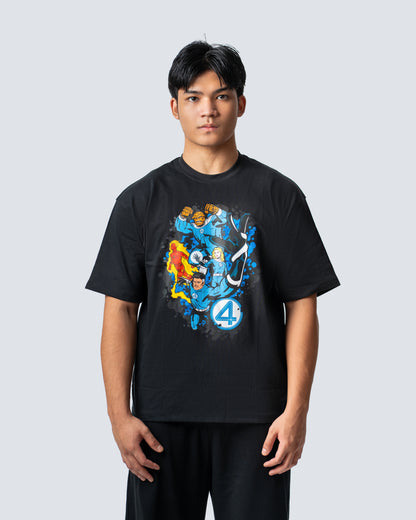 T-SHIRT / IT'S ACTION TIME (BLACK)