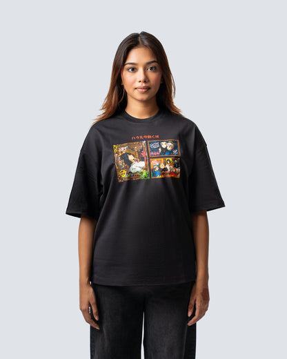 T-SHIRT / GHIBLI HOWL'S MOVING CASTLE (BLACK)