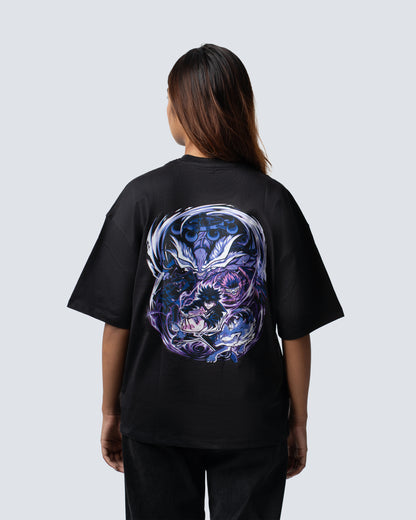 T-SHIRT / JUJUTSU KAISEN MEGUMI (BLACK)
