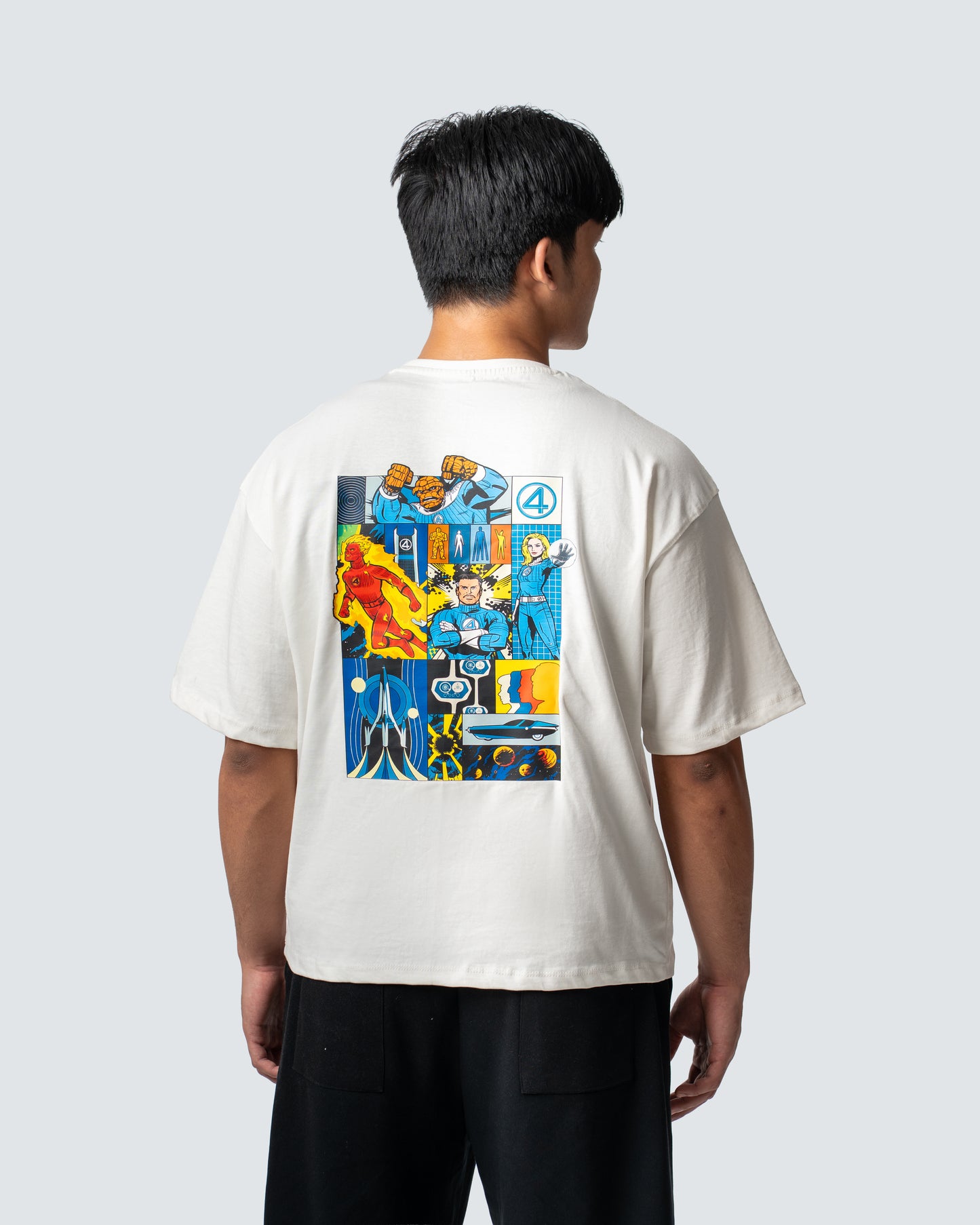 T-SHIRT / THE RETRO FOUR (WHITE)