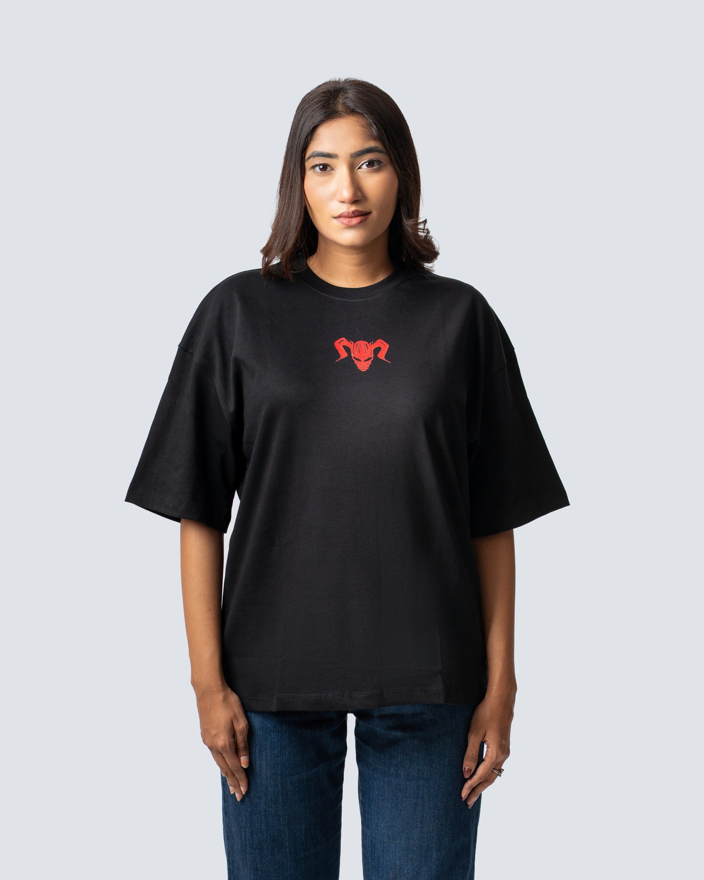 T-SHIRT / BLEACH (BLACK)