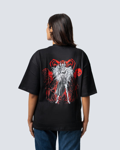 T-SHIRT / BLEACH (BLACK)