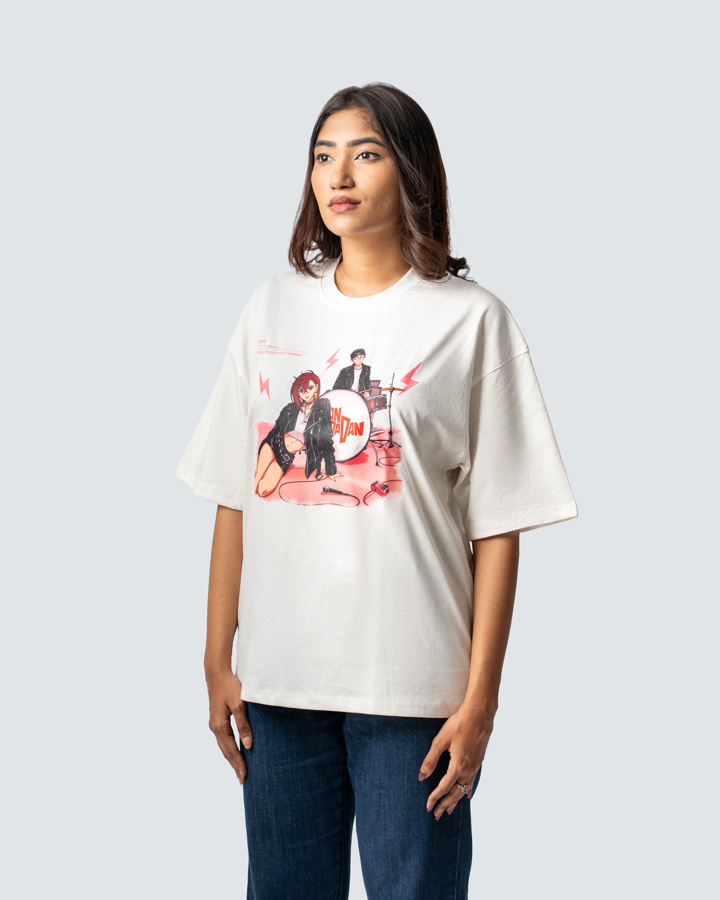 T-SHIRT / DANDADAN X APT (WHITE)