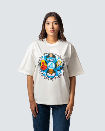 T-SHIRT / THE FOURCE (WHITE)