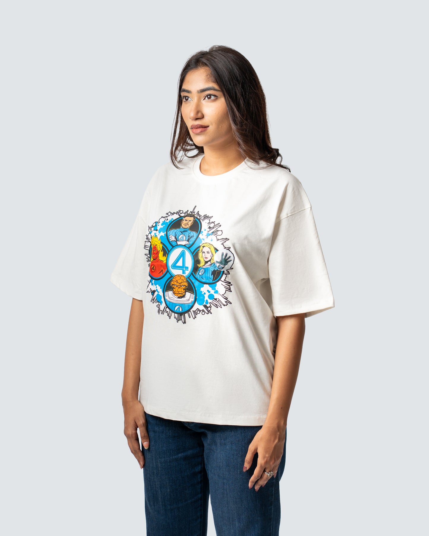 T-SHIRT / THE FOURCE (WHITE)