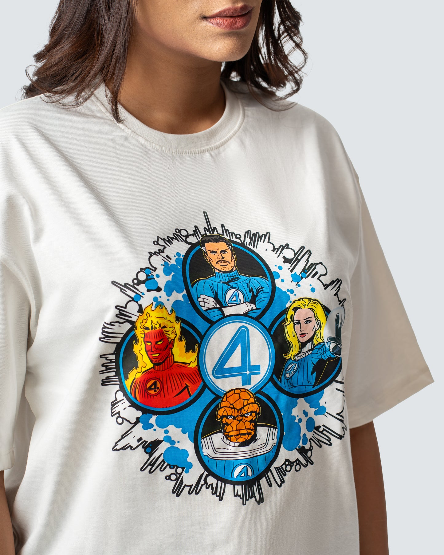 T-SHIRT / THE FOURCE (WHITE)