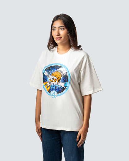 T-SHIRT / ALL FOUR (WHITE )