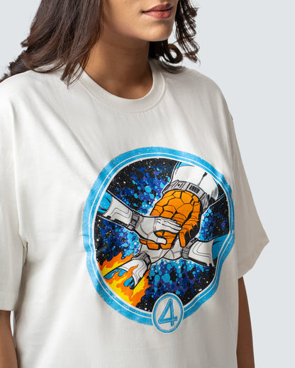 T-SHIRT / ALL FOUR (WHITE )