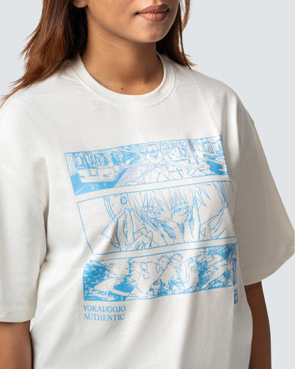 T-SHIRT / JUJUTSU KAISEN GOJO (WHITE)