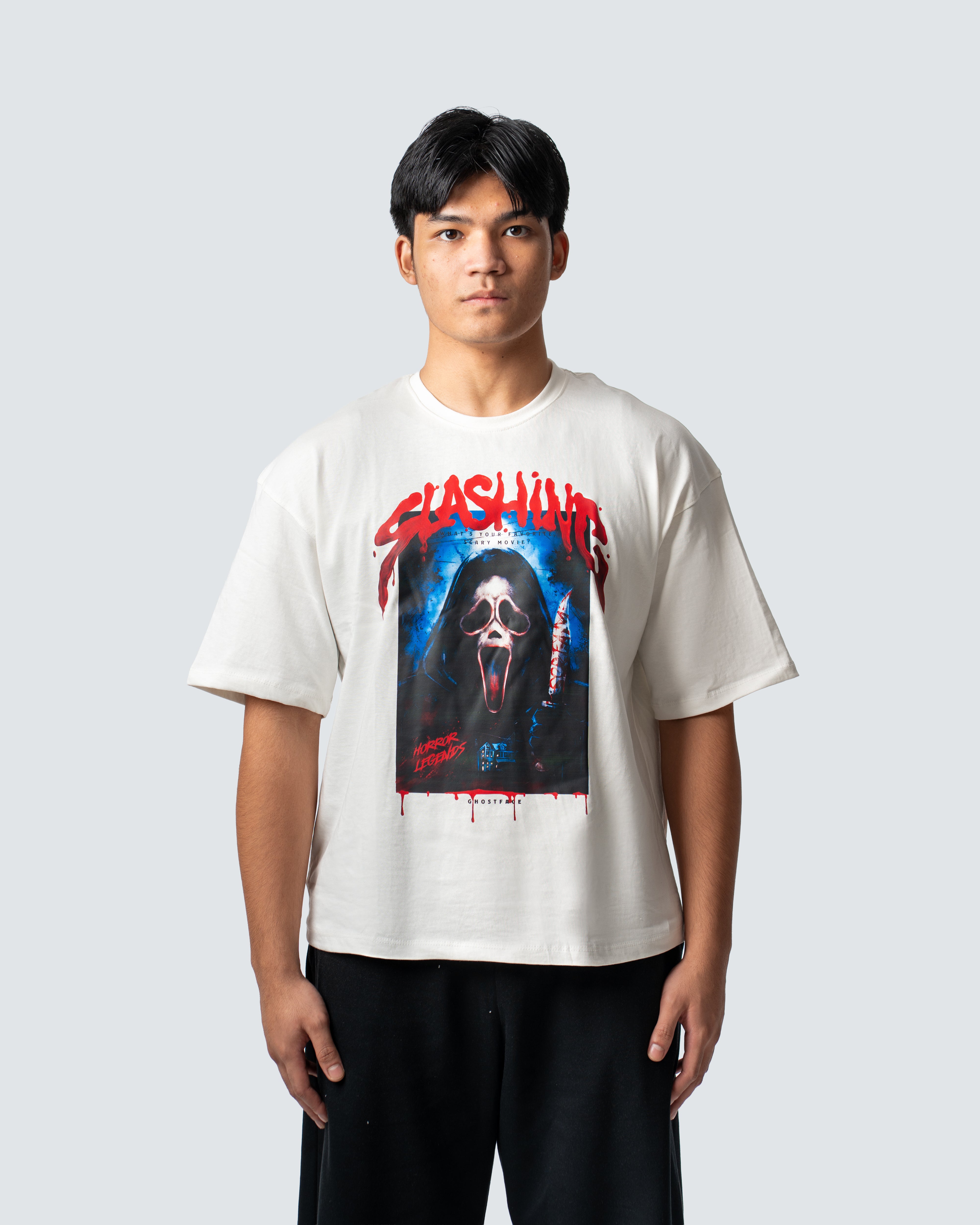 T-SHIRT / GHOSTFACE (White)