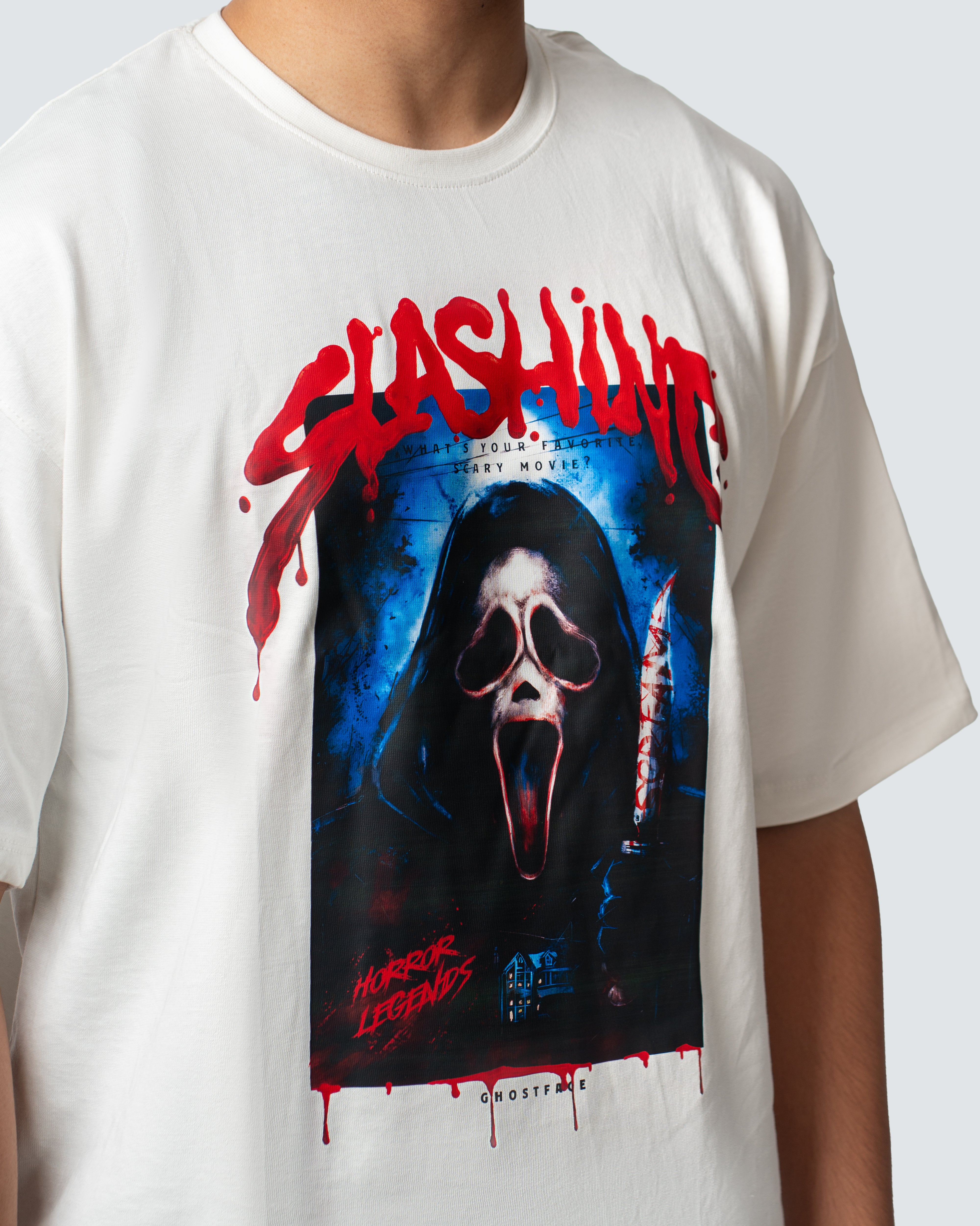 T-SHIRT / GHOSTFACE (White)