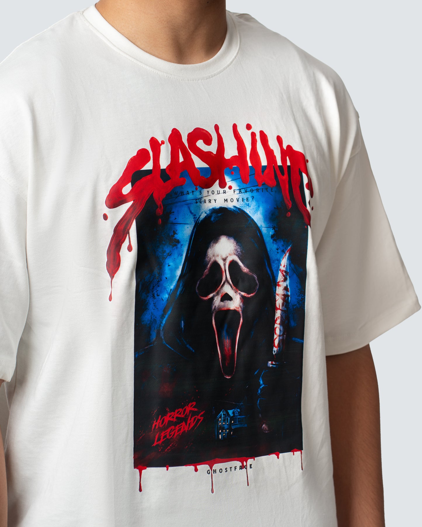 T-SHIRT / GHOSTFACE (White)