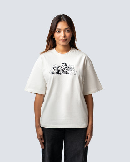 T-SHIRT / THE DEMON SLAYERS (WHITE)