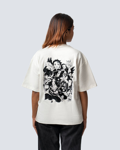 T-SHIRT / THE DEMON SLAYERS (WHITE)