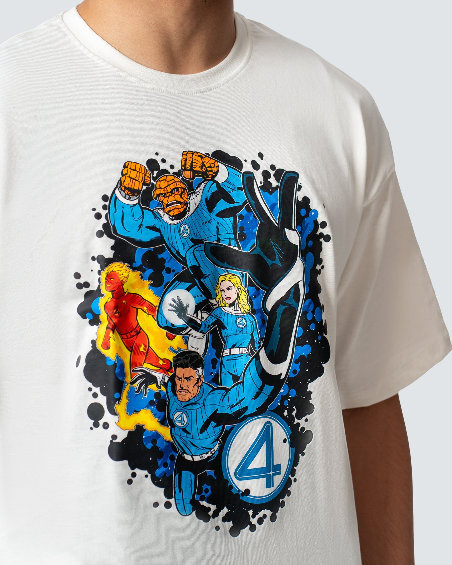 T-SHIRT / IT'S ACTION TIME (WHITE)