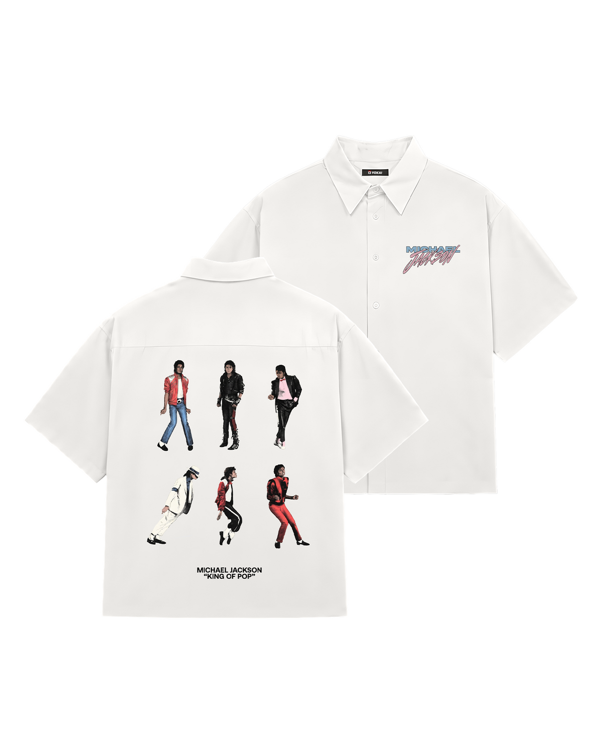 SHIRTS /  The King of Pop (WHITE)