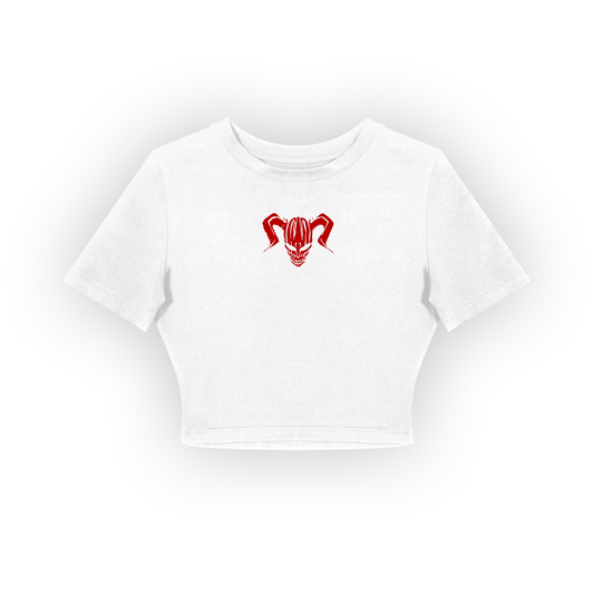 CROP TOP / BLEACH (WHITE)