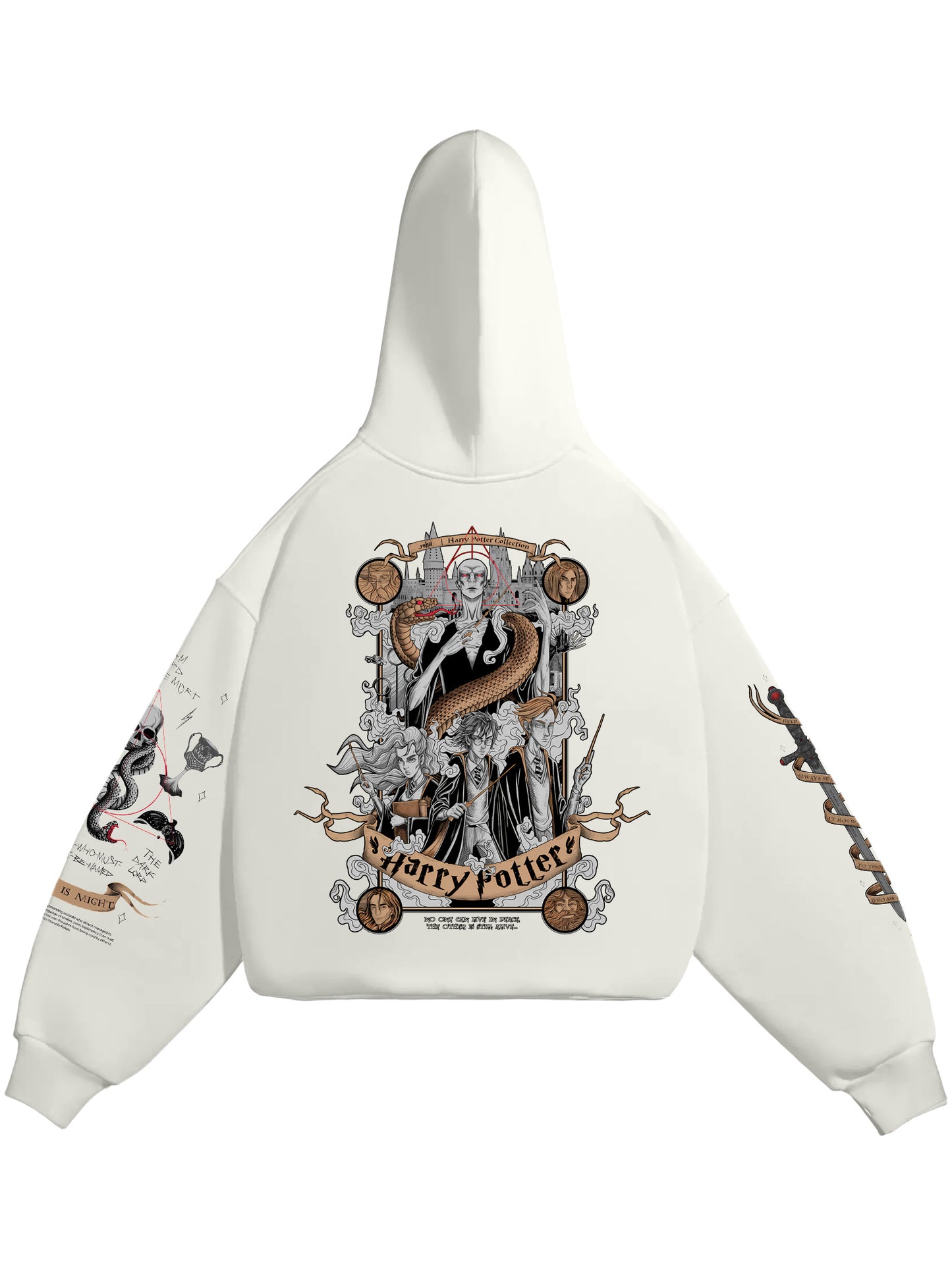 HOODIE / Harry Potter (White)