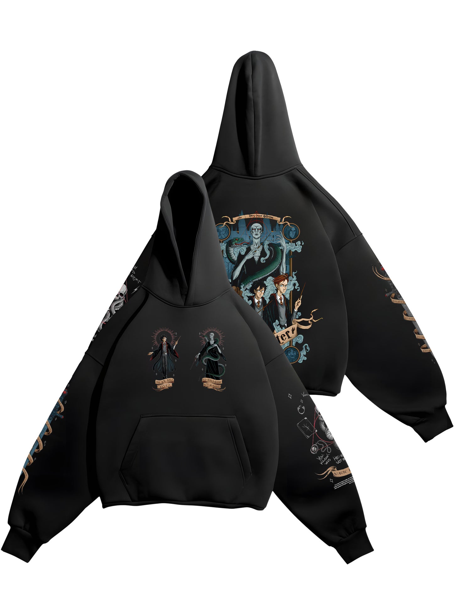 HOODIE / Harry Potter (Black)
