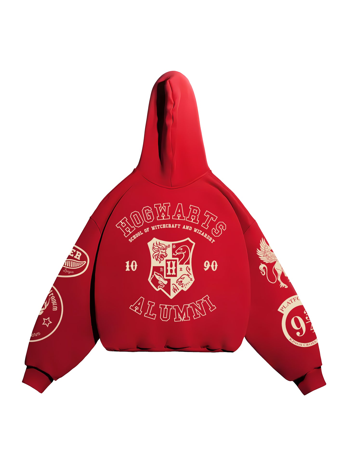HOODIE / Hogwarts Alumni (Red)