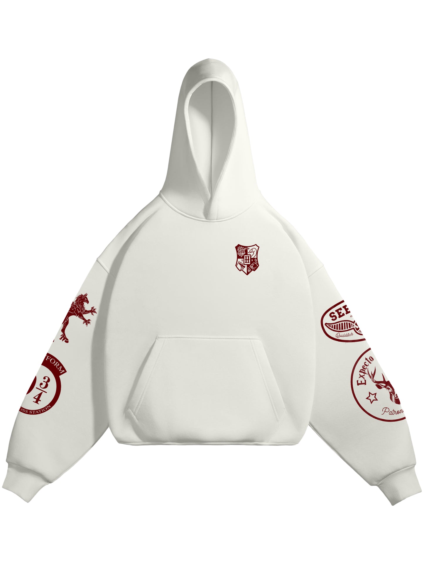 HOODIE / Hogwarts Alumni (White)