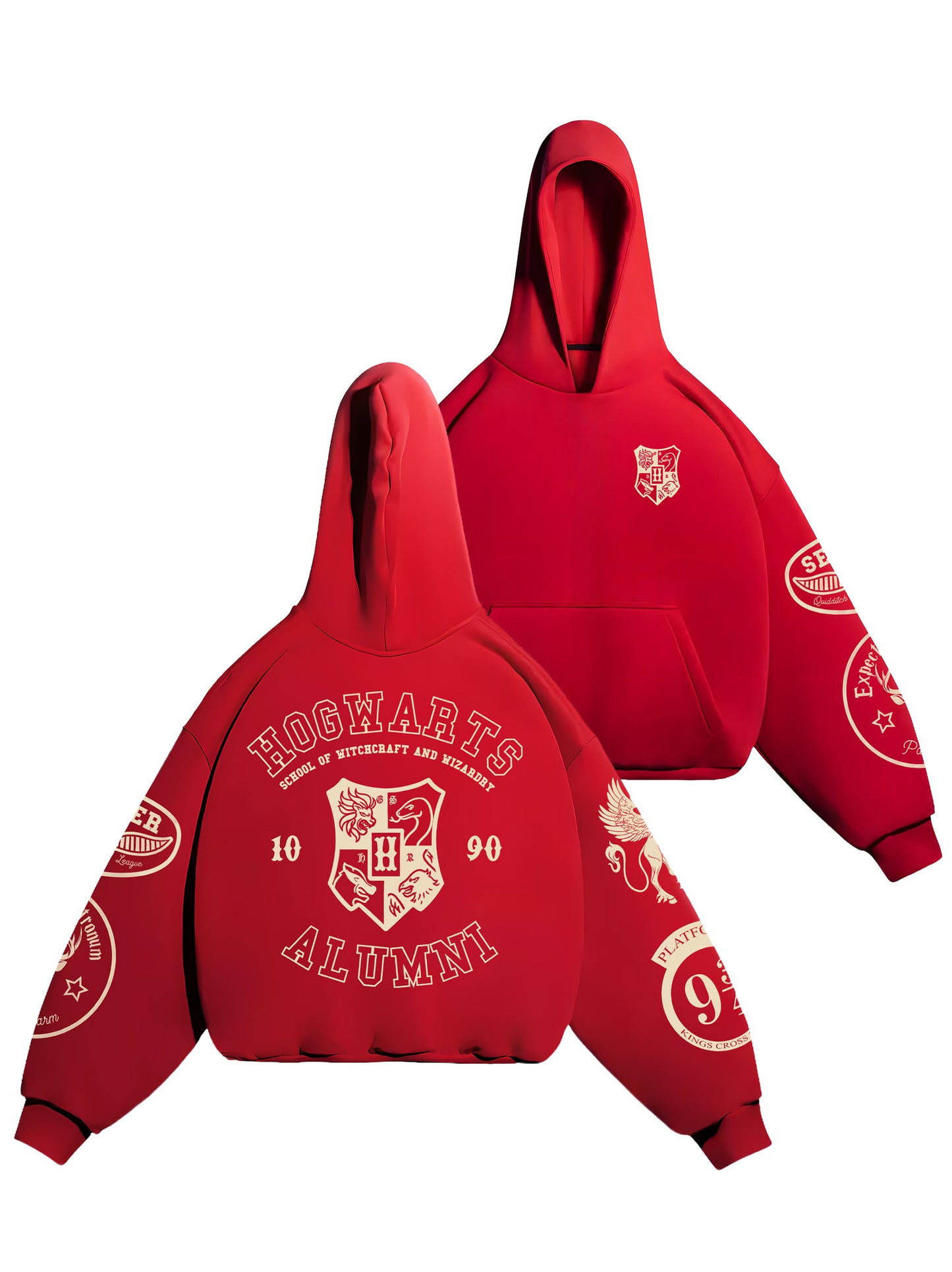 HOODIE / Hogwarts Alumni (Red)